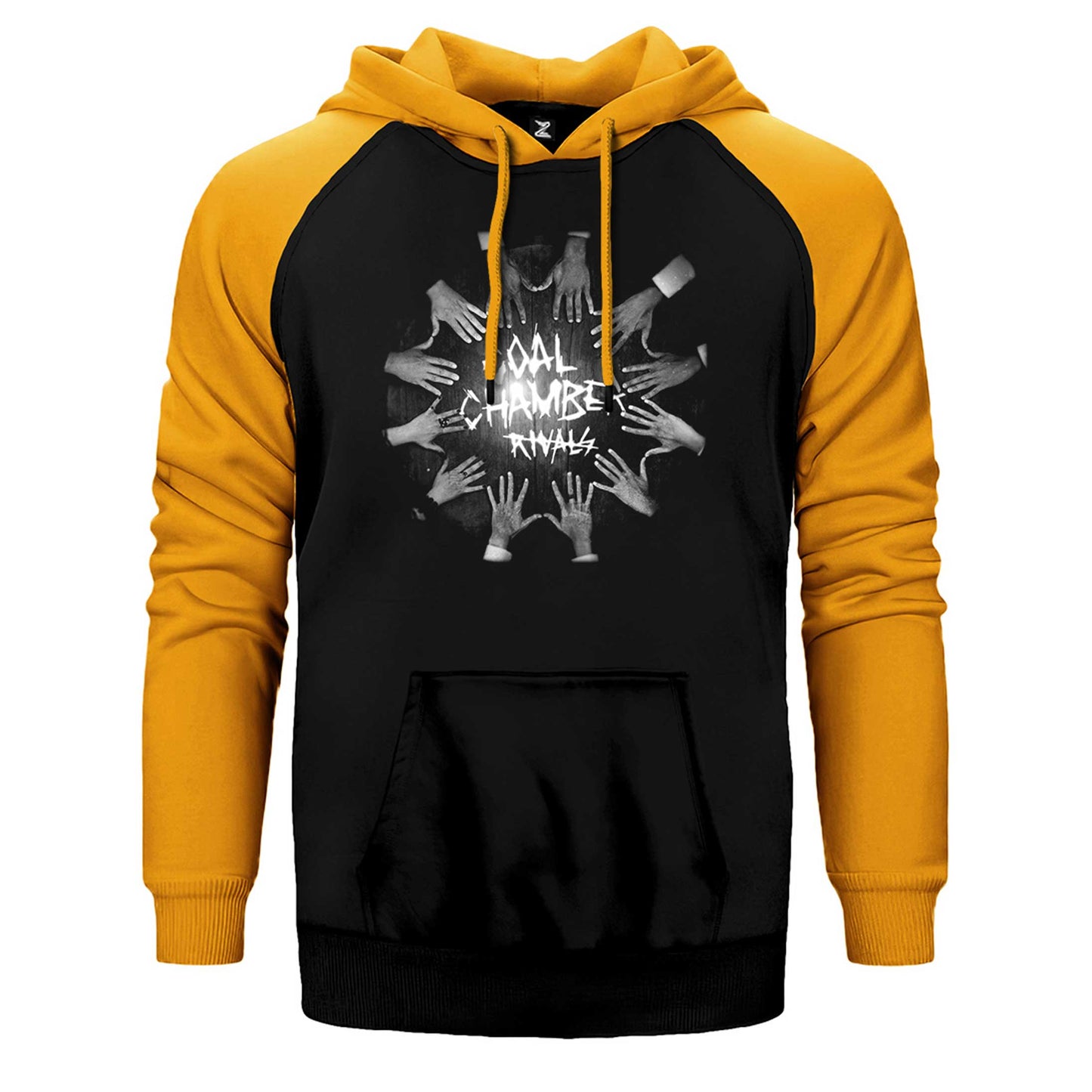 Coal Chamber Rivals Çift Renk Reglan Kol Sweatshirt / Hoodie