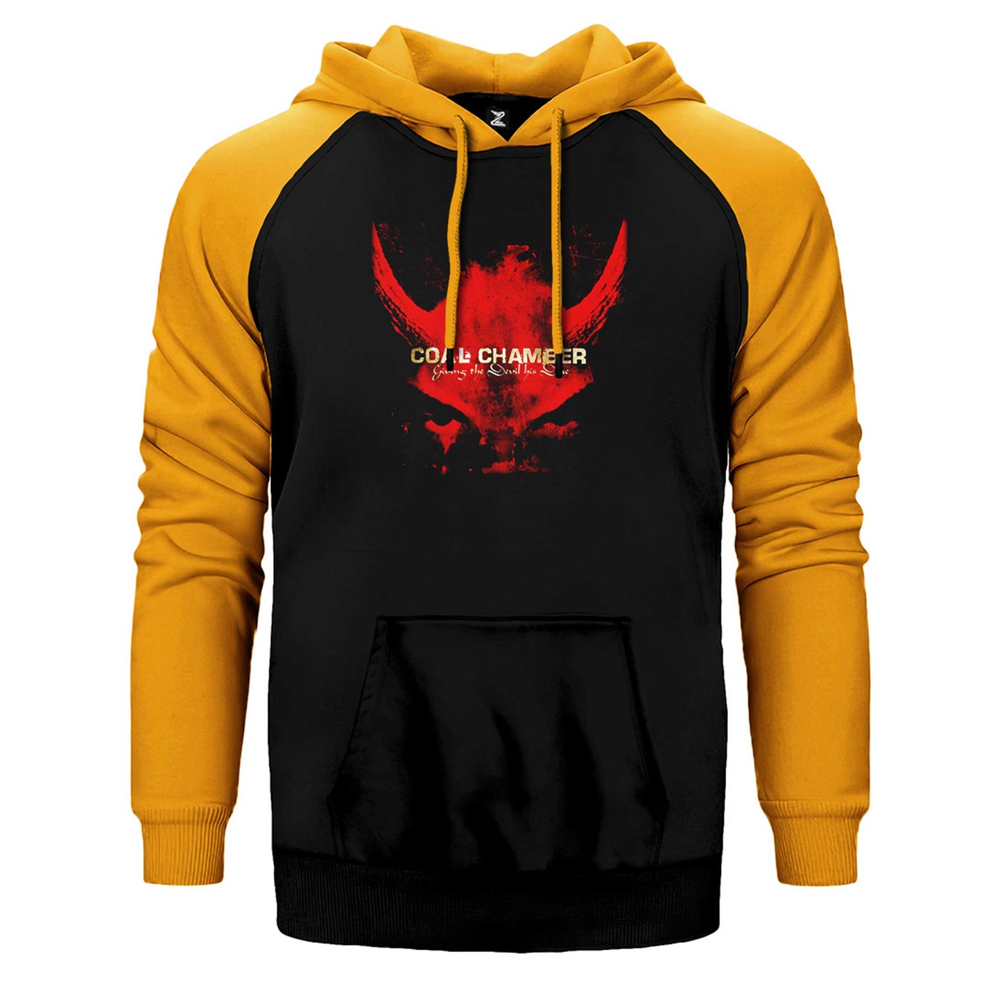 Coal Chamber Giving the Devil His Due Çift Renk Reglan Kol Sweatshirt / Hoodie