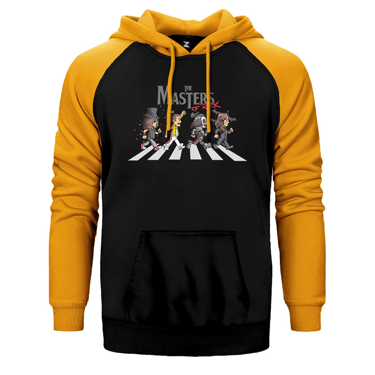The Master Of Rock Çift Renk Reglan Kol Sweatshirt / Hoodie