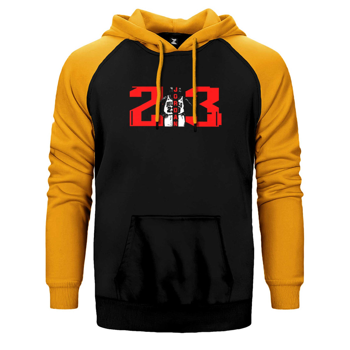 Michael Jordan 23 Çift Renk Reglan Kol Sweatshirt / Hoodie