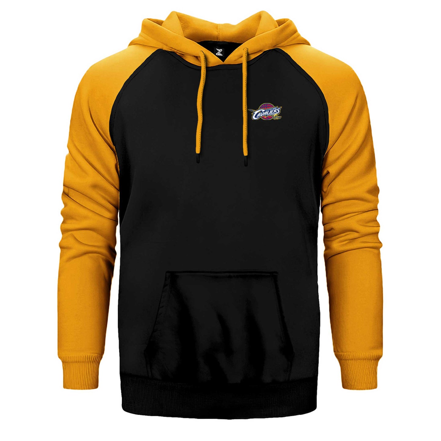 Clevaland Cavaliars Logo Çift Renk Reglan Kol Sweatshirt / Hoodie