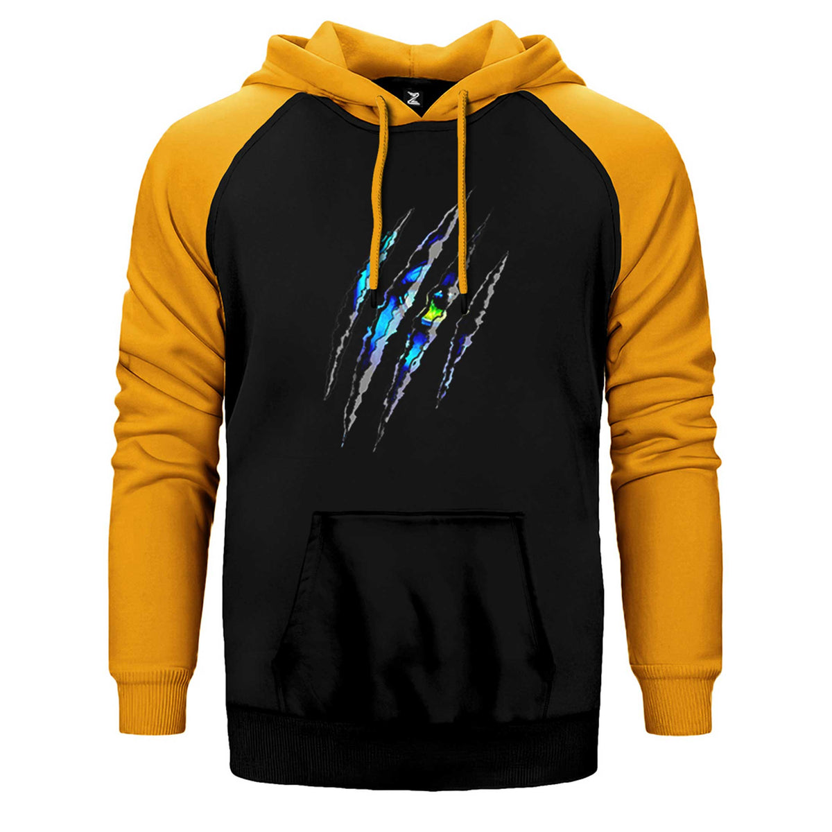 Avatar The Way Of Water Neytiri looking Çift Renk Reglan Kol Sweatshirt / Hoodie