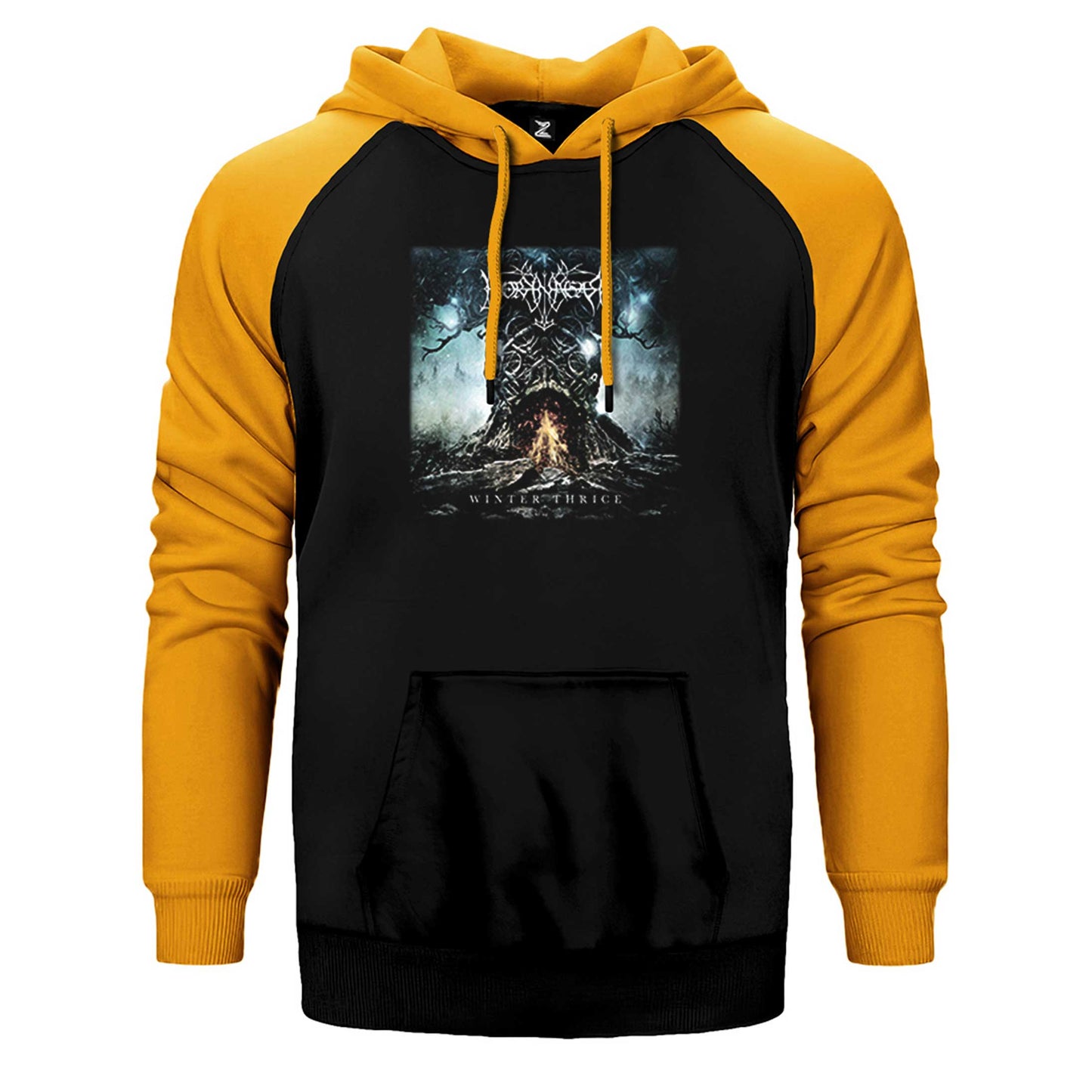 Borknagar Winter Thrice Çift Renk Reglan Kol Sweatshirt / Hoodie