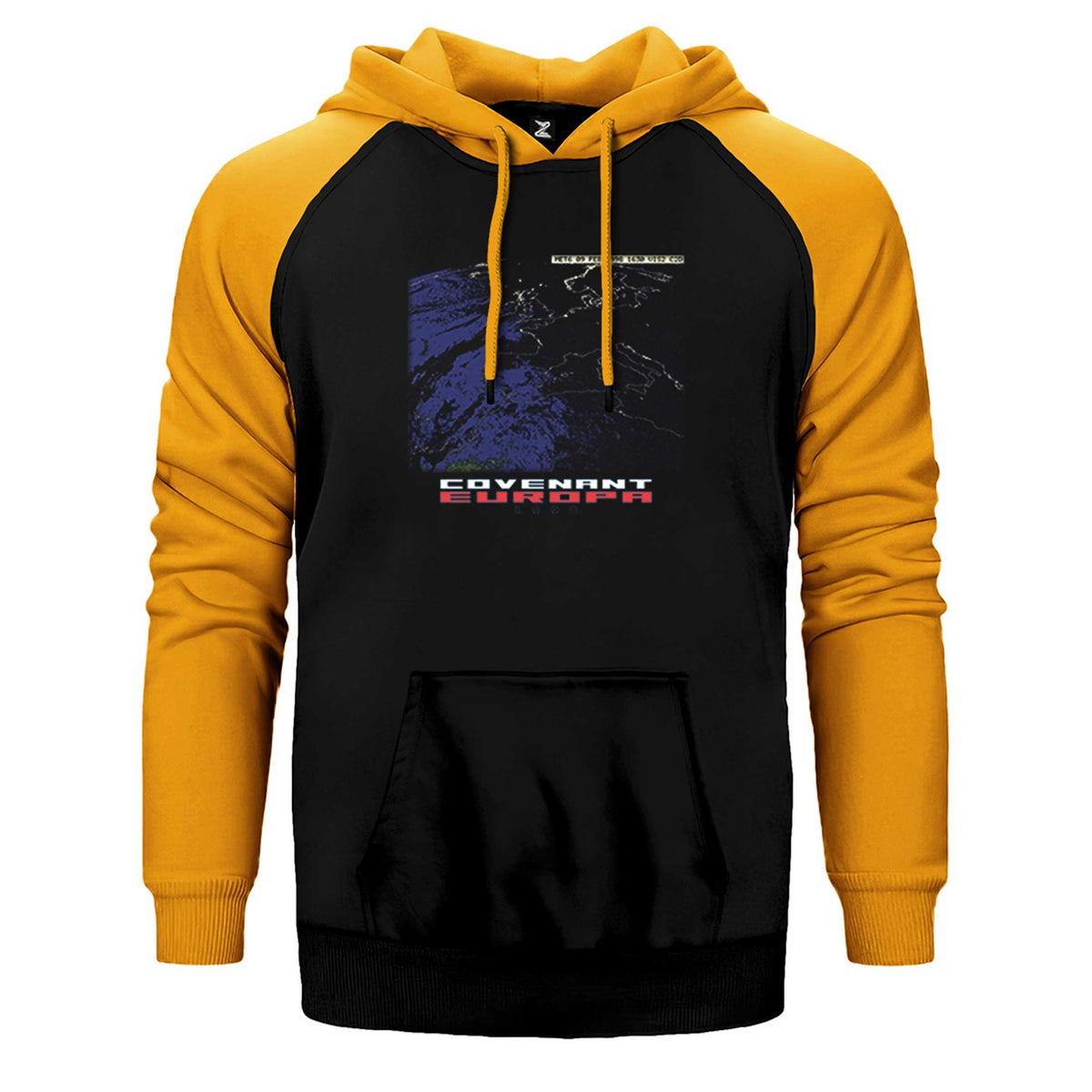 Covenant Europa Çift Renk Reglan Kol Sweatshirt / Hoodie