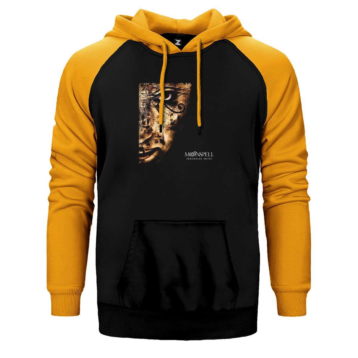 Moonspell Lusitanian Metal Çift Renk Reglan Kol Sweatshirt / Hoodie