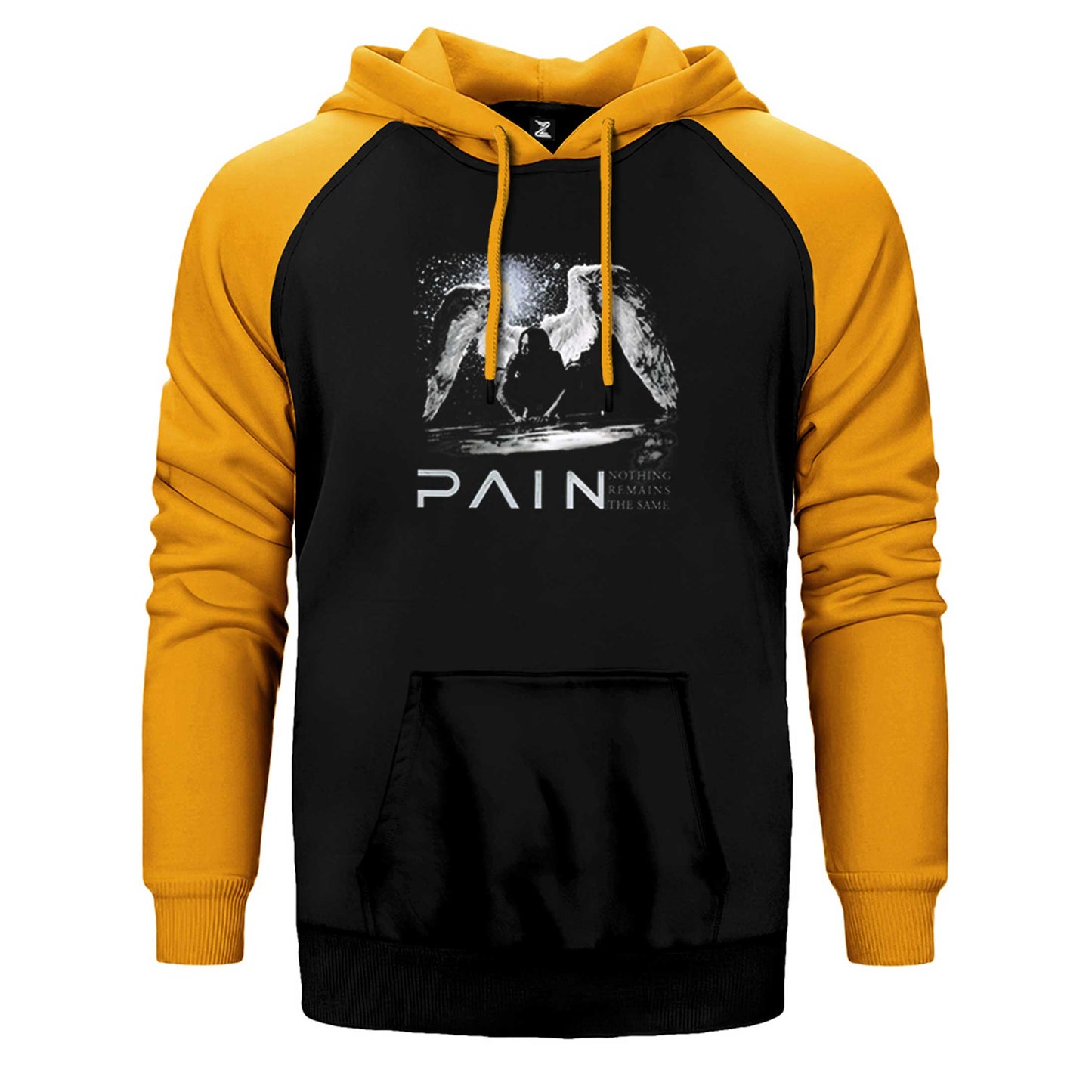Pain Nothing Remains the Same Çift Renk Reglan Kol Sweatshirt / Hoodie