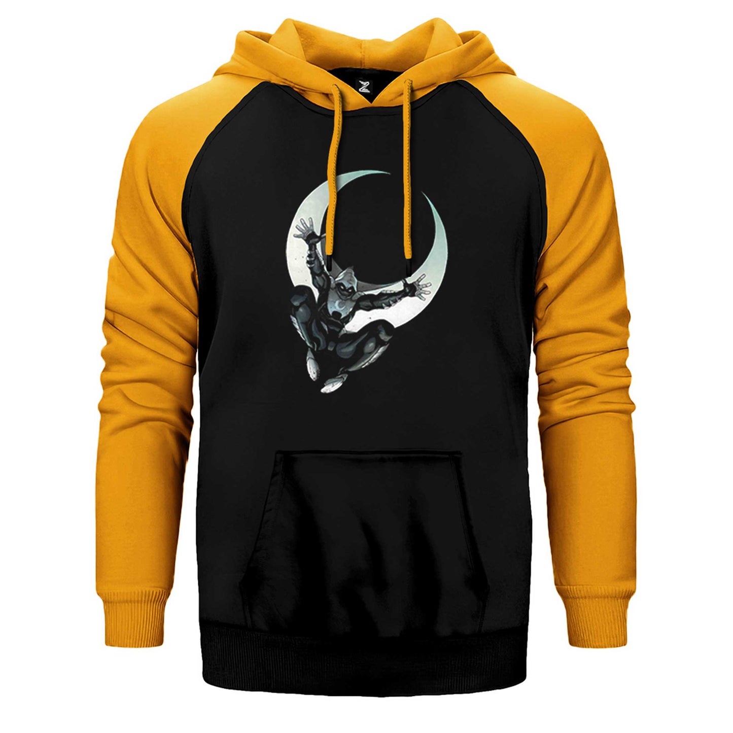 Moon Knight Marc Spector Çift Renk Reglan Kol Sweatshirt / Hoodie