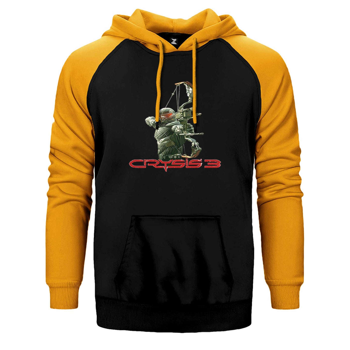 Crysis Three Bowman Çift Renk Reglan Kol Sweatshirt / Hoodie