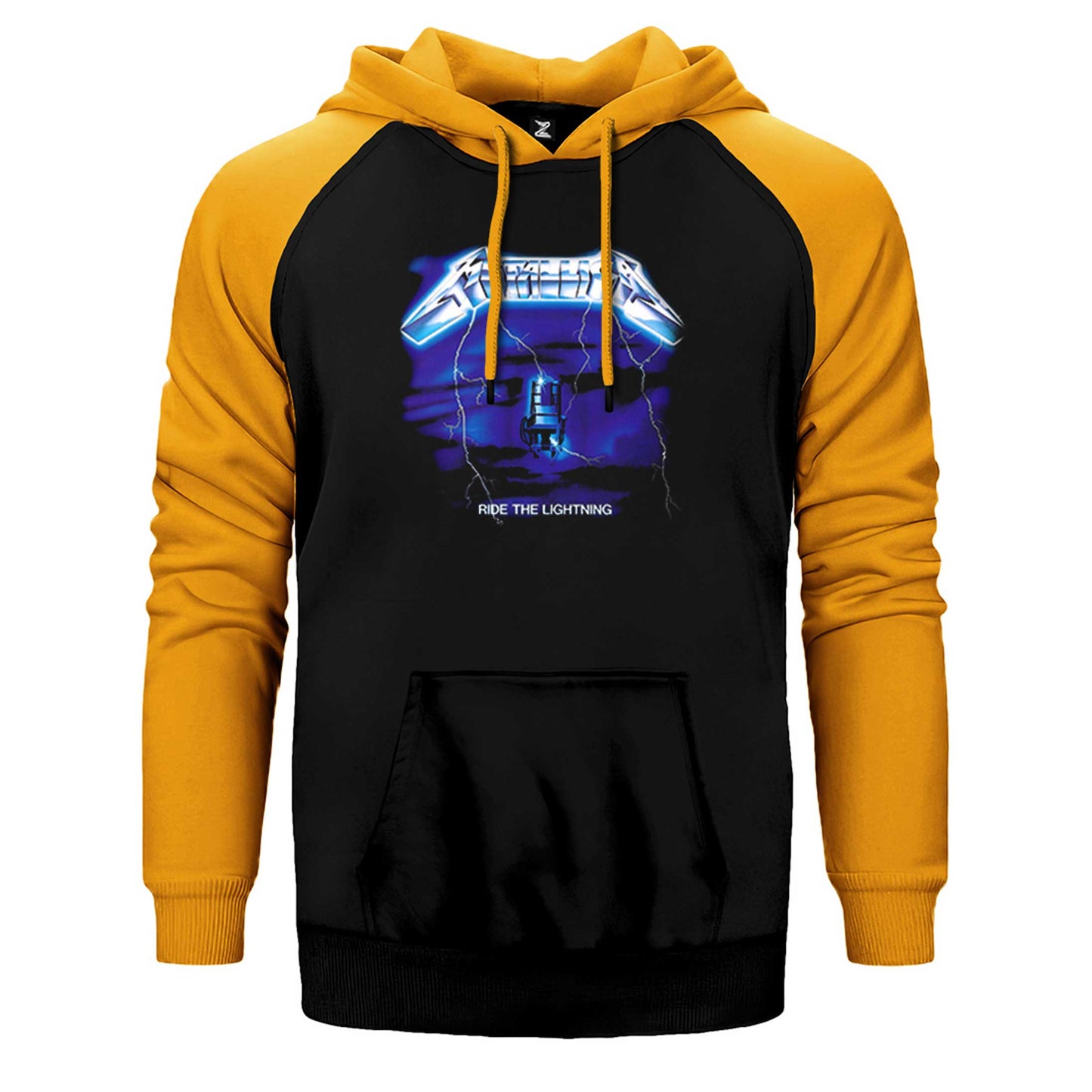Metallica Ride The Lightning Çift Renk Reglan Kol Sweatshirt / Hoodie