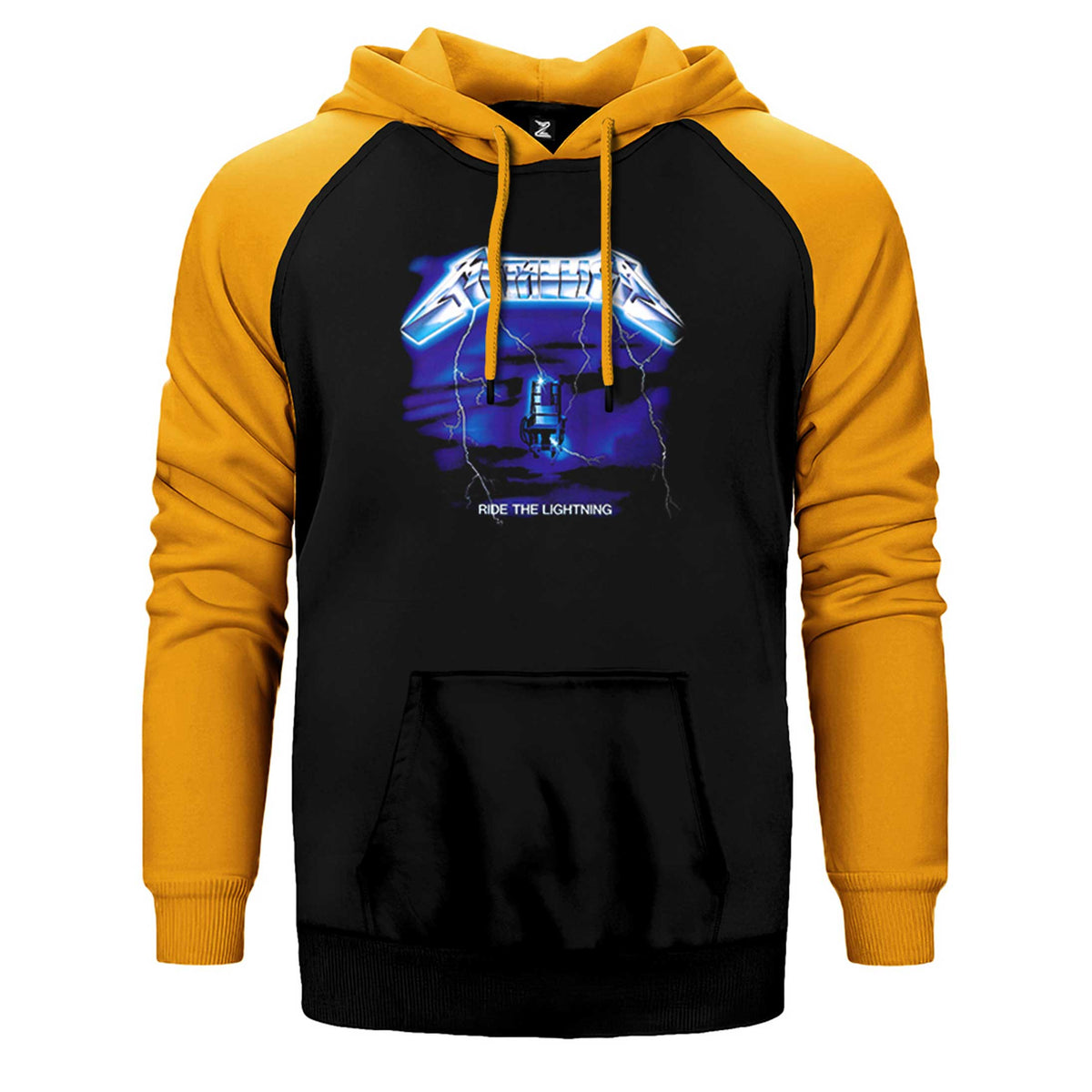 Metallica Ride The Lightning Çift Renk Reglan Kol Sweatshirt / Hoodie