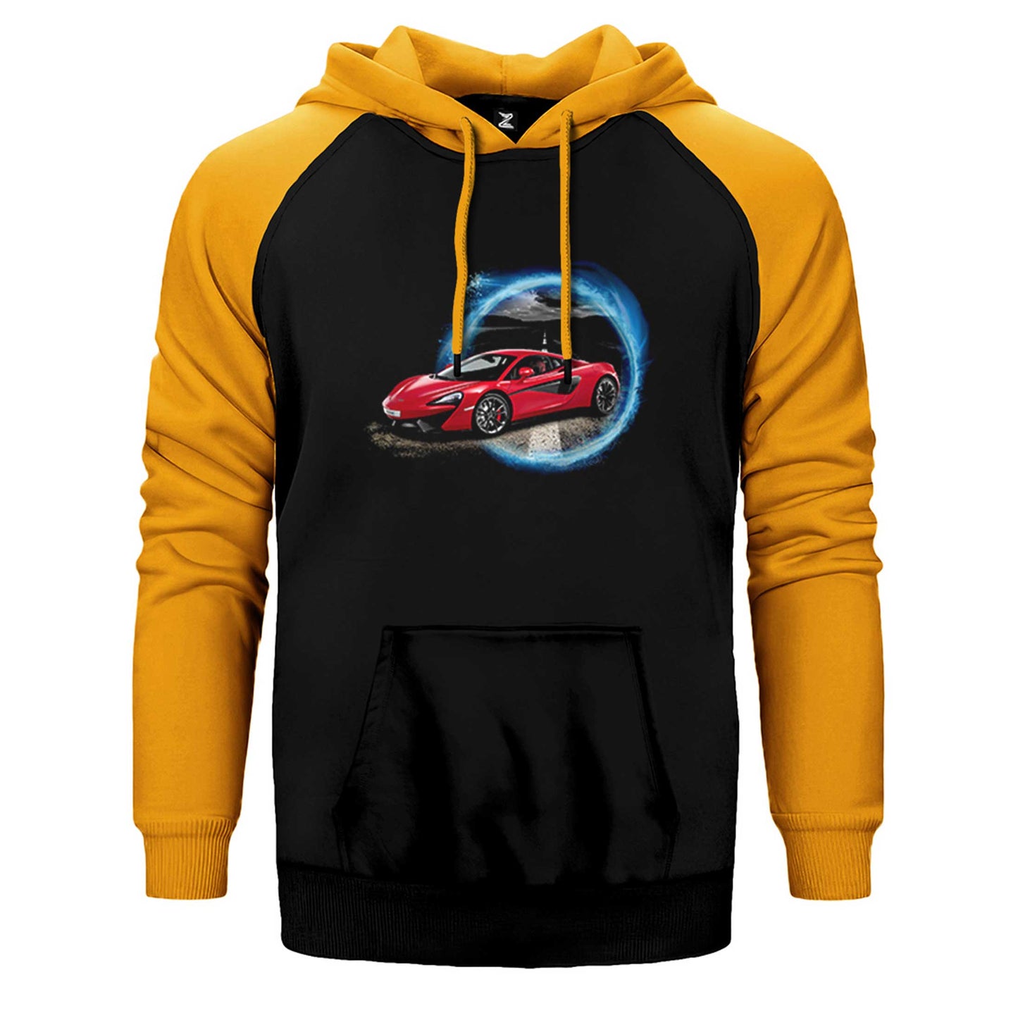 Asphalt 9 Legends 3D Car Çift Renk Reglan Kol Sweatshirt / Hoodie