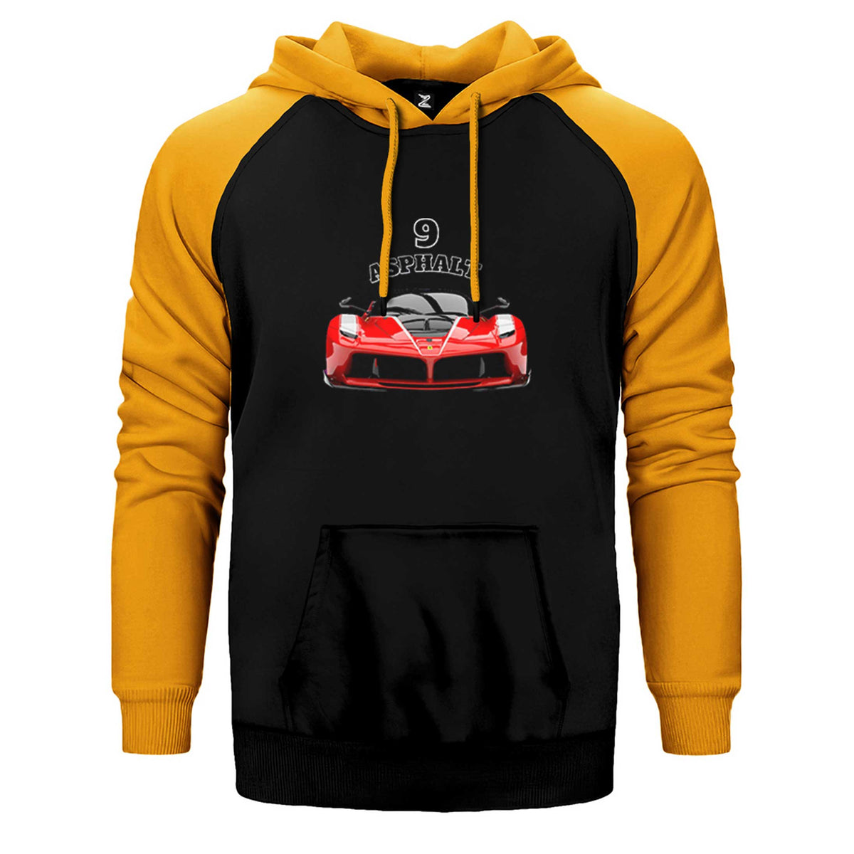 Asphalt 9 Legends Logo Çift Renk Reglan Kol Sweatshirt / Hoodie