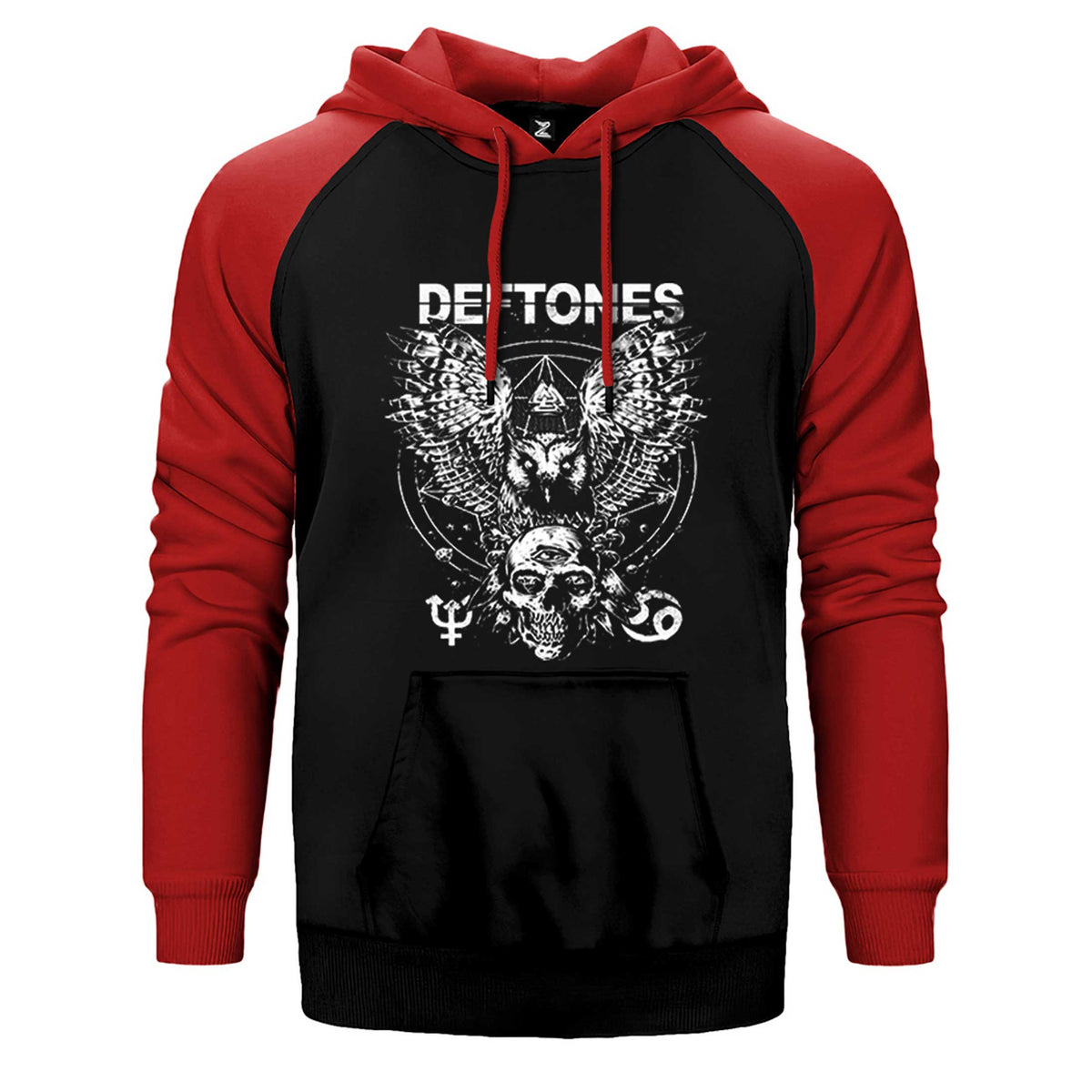 Deftones Diamond Eyes Çift Renk Reglan Kol Sweatshirt / Hoodie