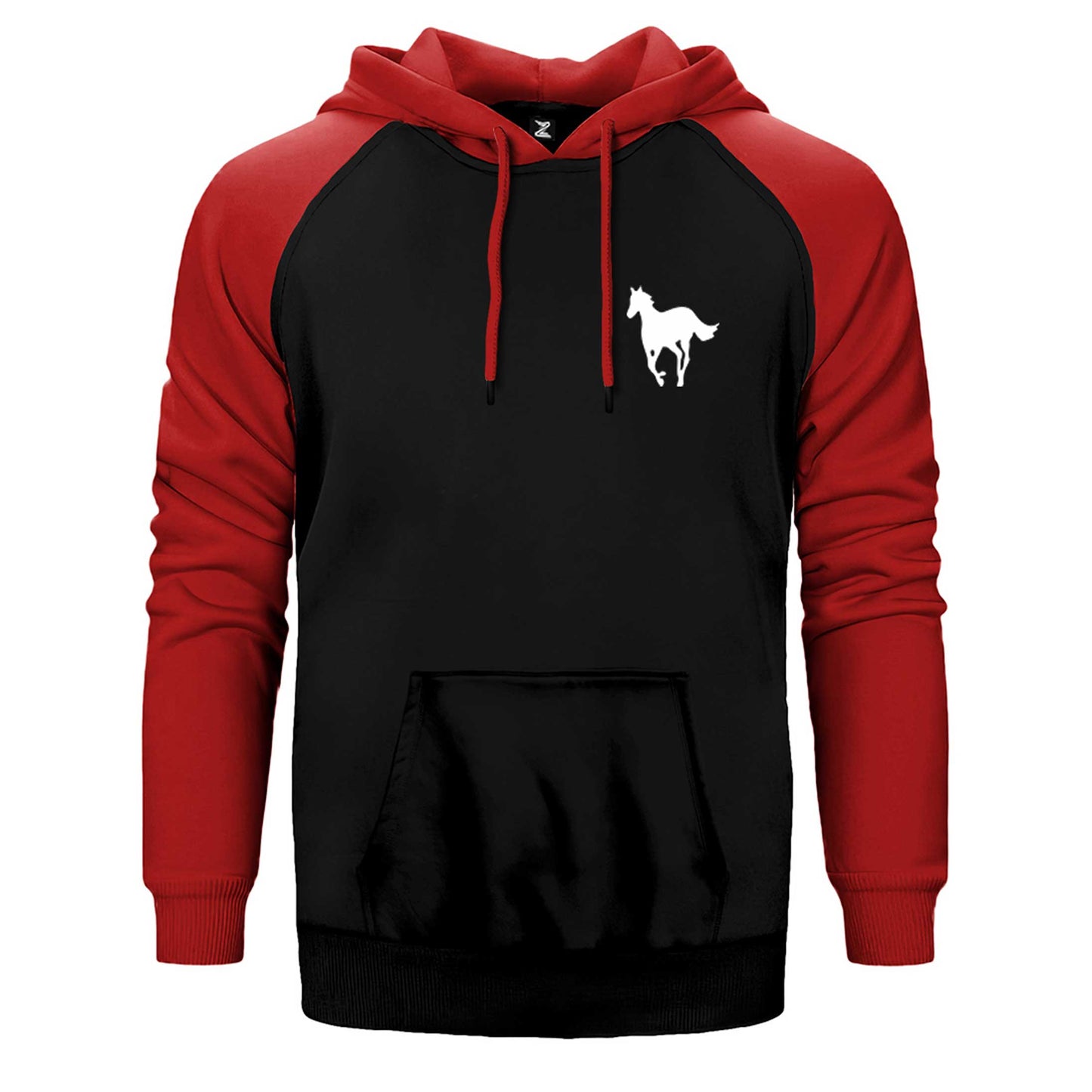 Deftones White Pony Logo Çift Renk Reglan Kol Sweatshirt / Hoodie
