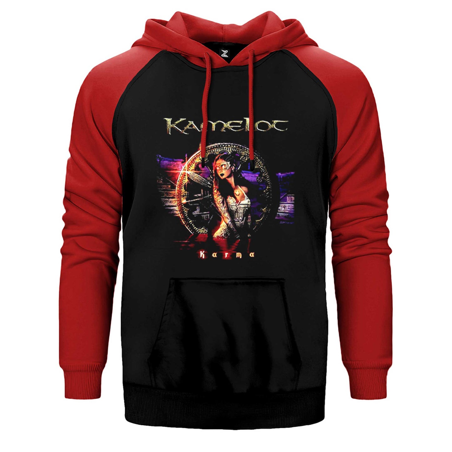 Kamelot Karma Çift Renk Reglan Kol Sweatshirt / Hoodie
