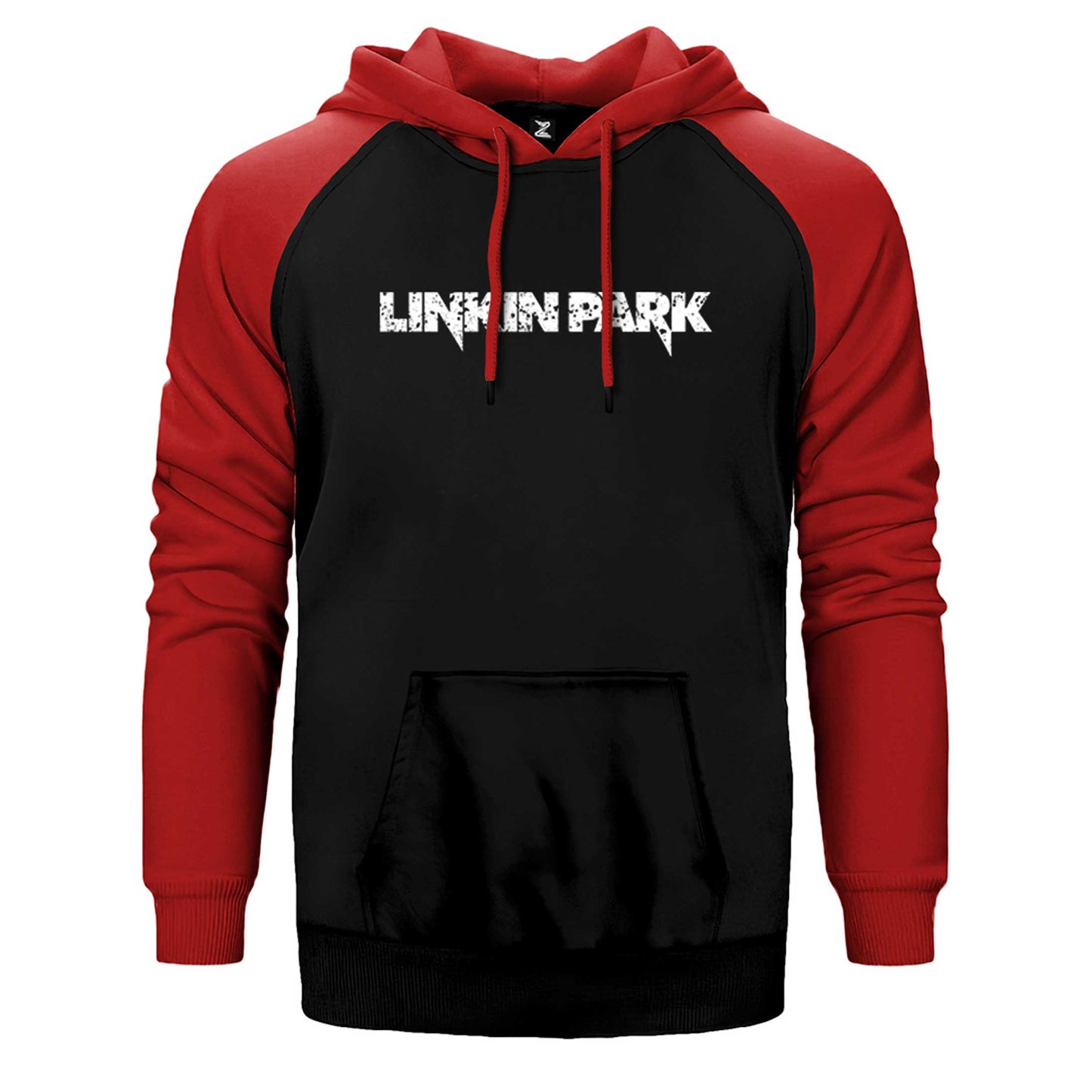 Linkin Park Yazı Çift Renk Reglan Kol Sweatshirt / Hoodie