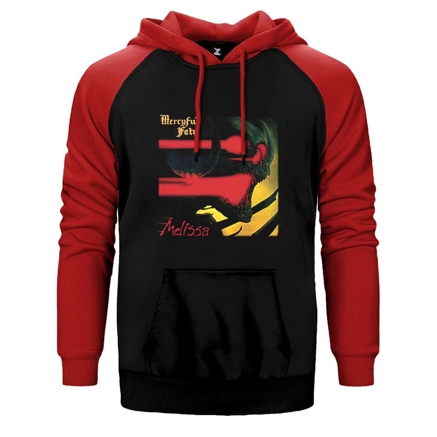 Mercyful Fate Melissa Çift Renk Reglan Kol Sweatshirt / Hoodie