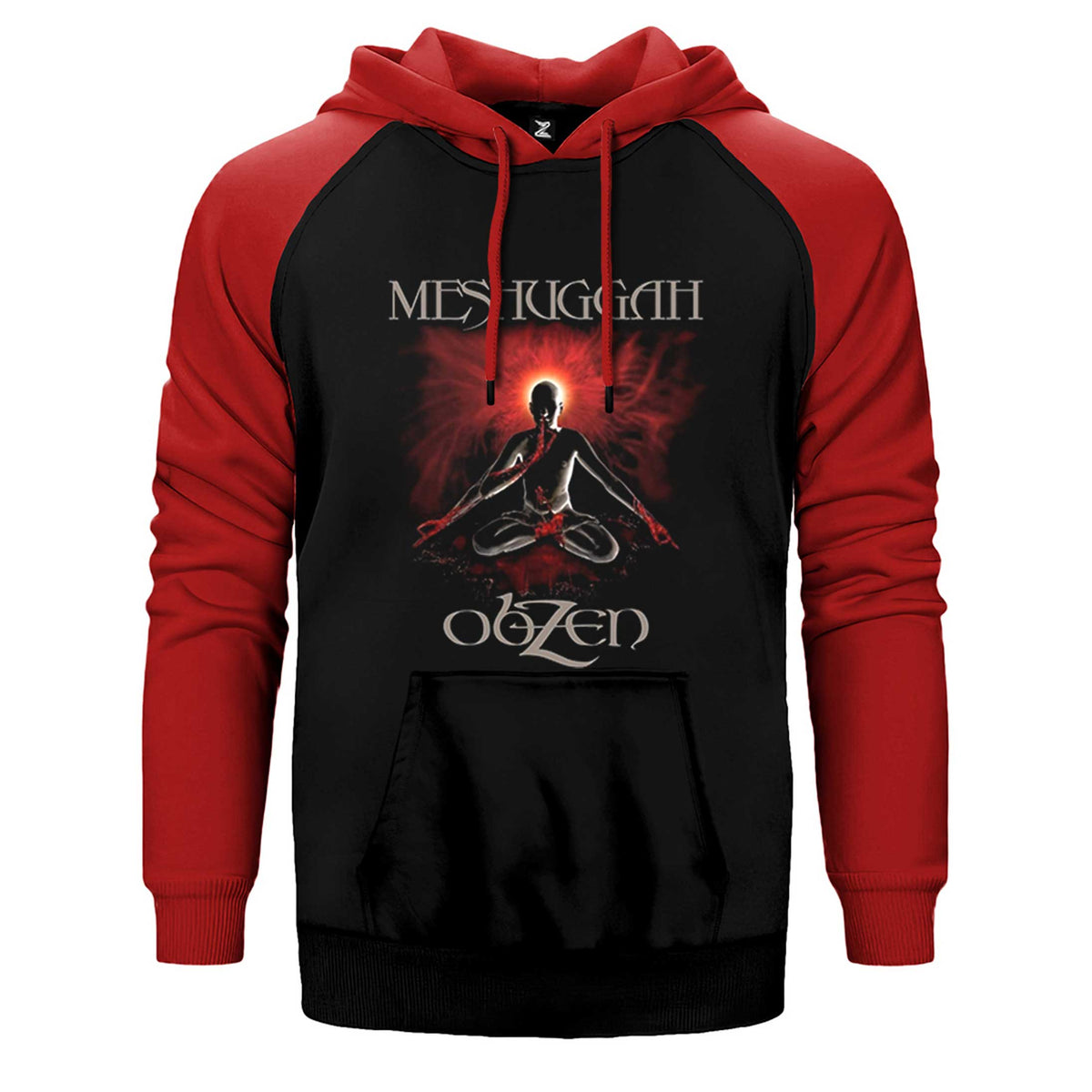 Meshuggah Obzen Çift Renk Reglan Kol Sweatshirt / Hoodie
