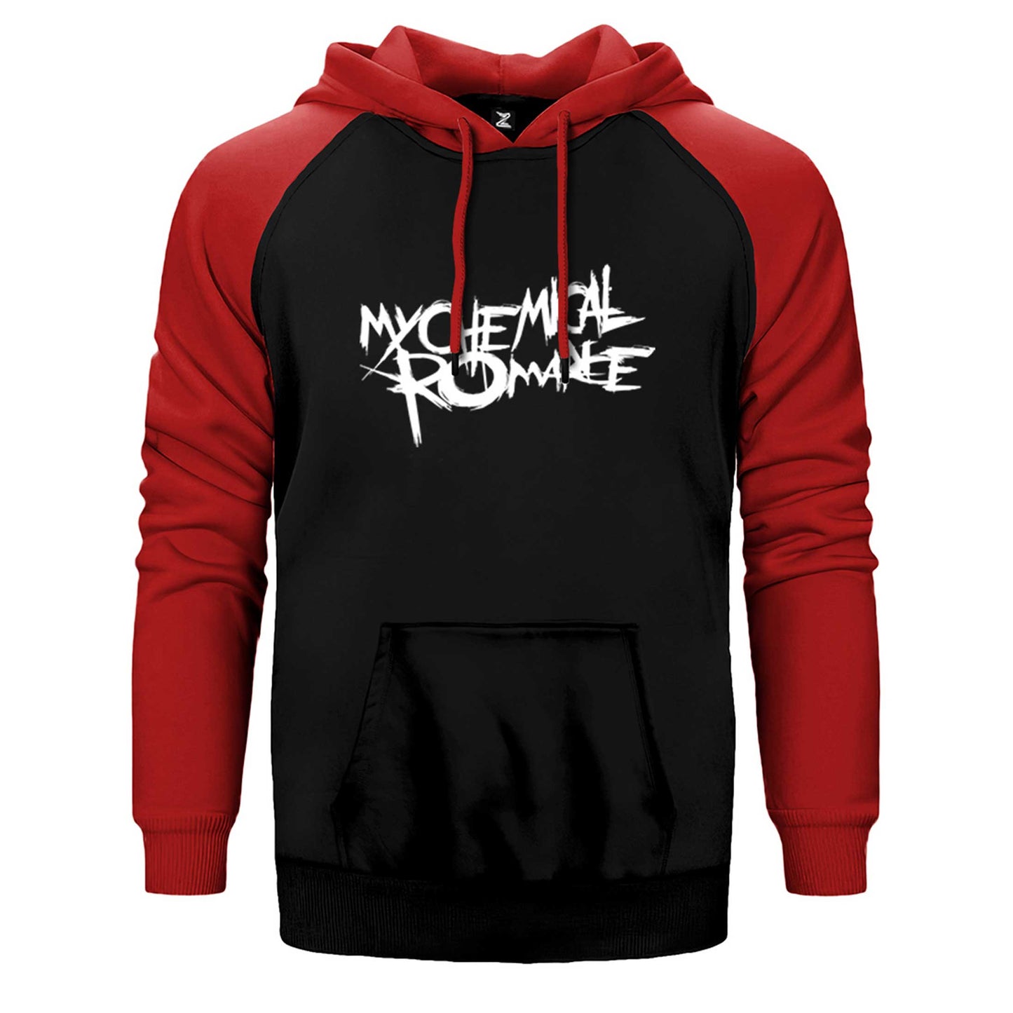 My Chemical Romance Logo Çift Renk Reglan Kol Sweatshirt / Hoodie