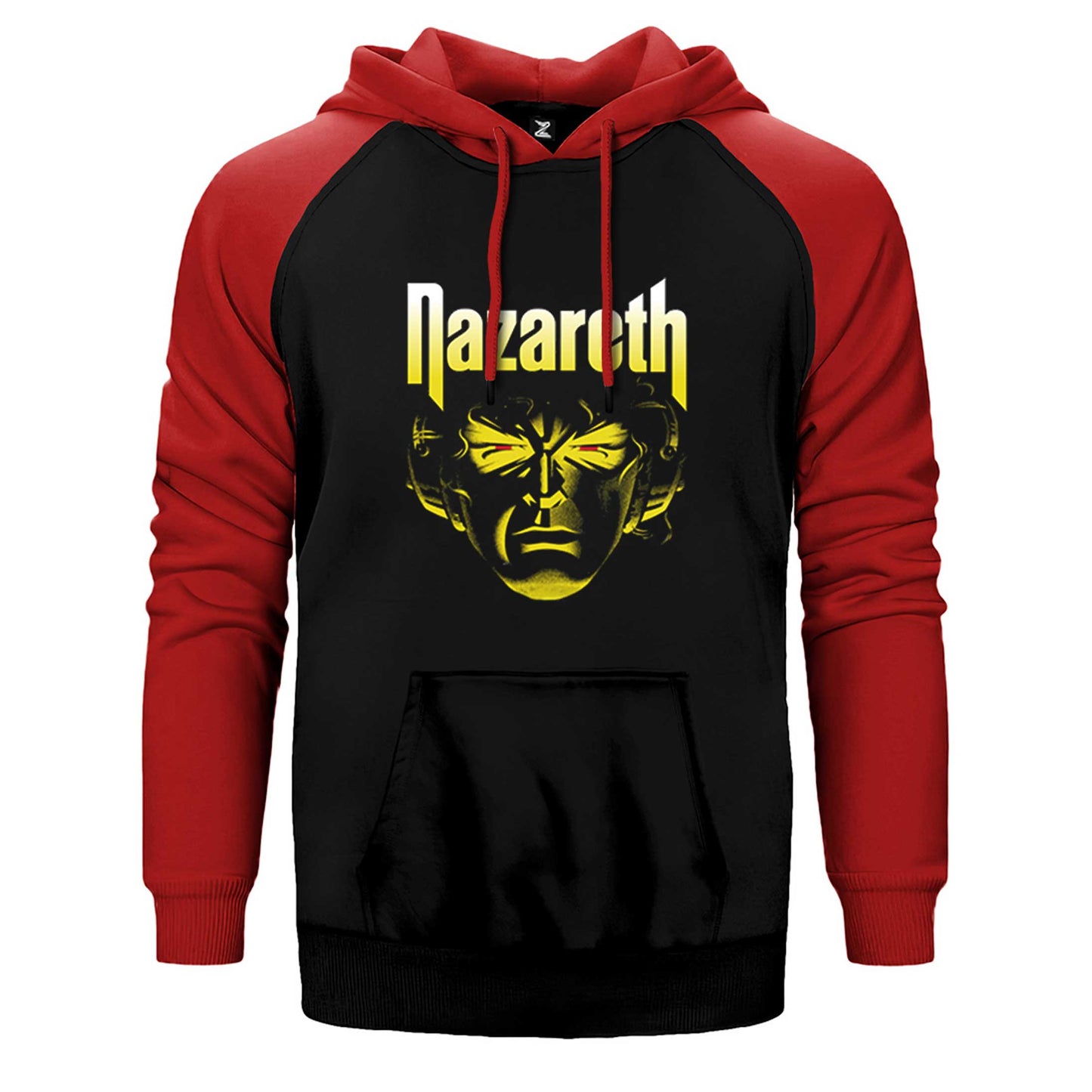 Nazareth Face Çift Renk Reglan Kol Sweatshirt / Hoodie