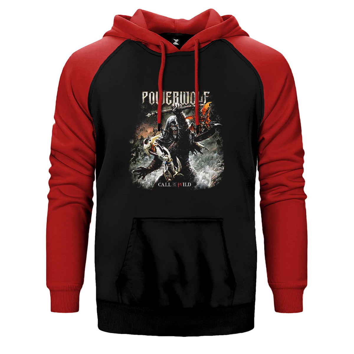 Powerwolf Call of The Wild Çift Renk Reglan Kol Sweatshirt / Hoodie