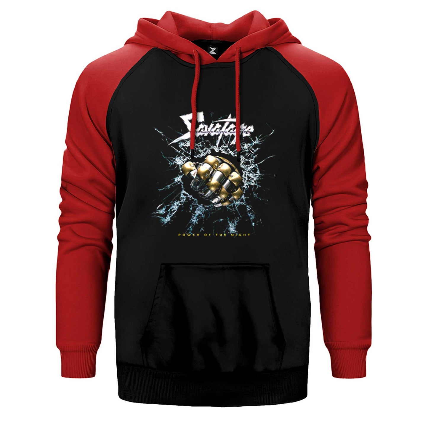 Savatage Power Of The Night Çift Renk Reglan Kol Sweatshirt / Hoodie
