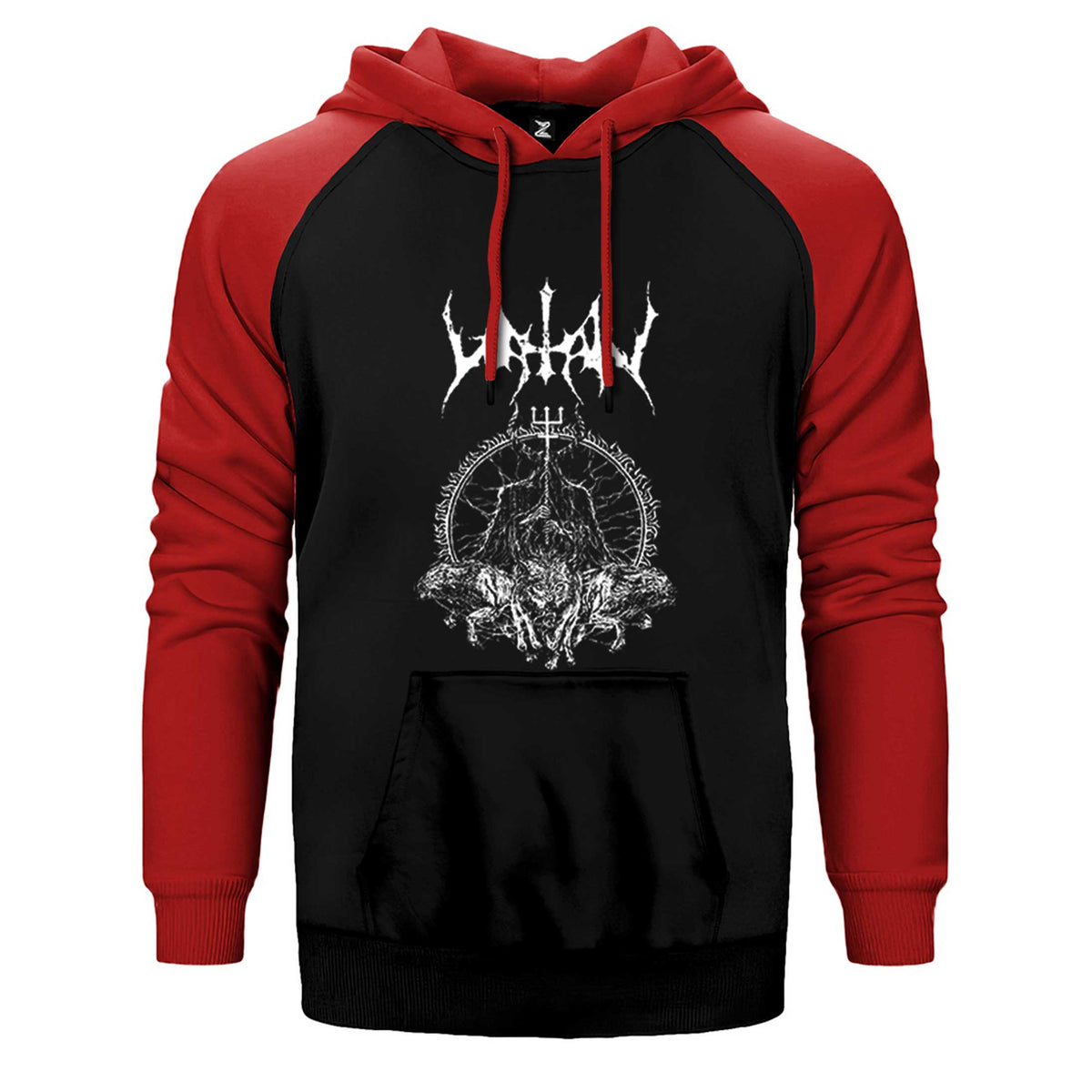 Watain Wolves Çift Renk Reglan Kol Sweatshirt / Hoodie