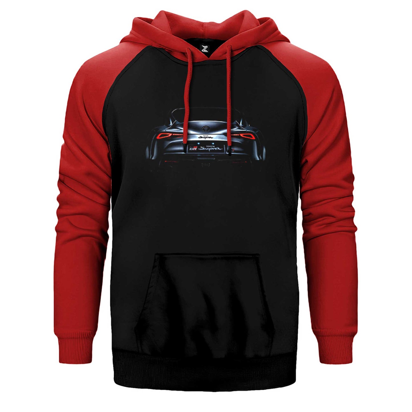 Toyota Supra Mk4 Back Çift Renk Reglan Kol Sweatshirt / Hoodie
