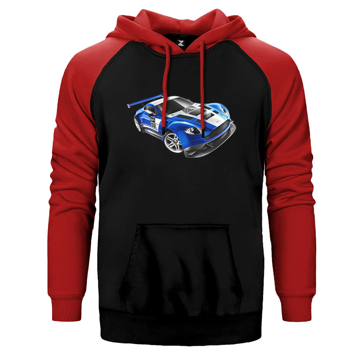 Aston Martin DBS Çift Renk Reglan Kol Sweatshirt / Hoodie