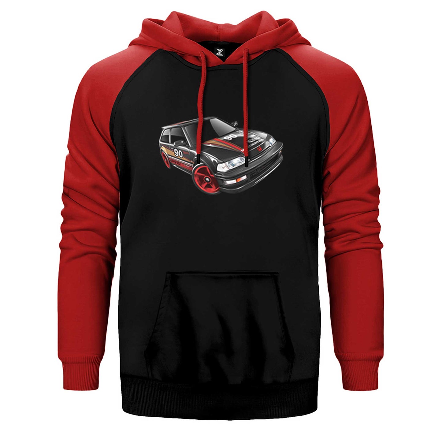 Honda Civic 90 Çift Renk Reglan Kol Sweatshirt / Hoodie