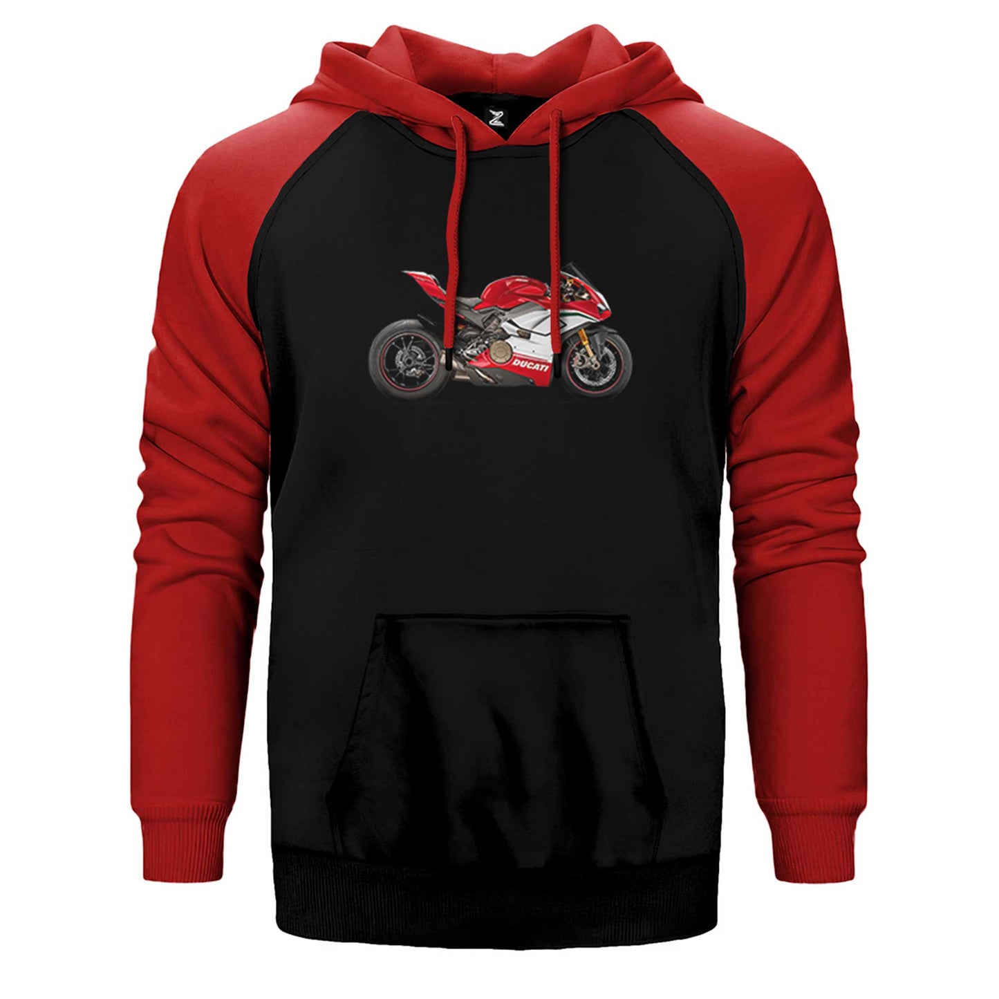 Ducati 1299 Ducati Panigale V4 Çift Renk Reglan Kol Sweatshirt / Hoodie