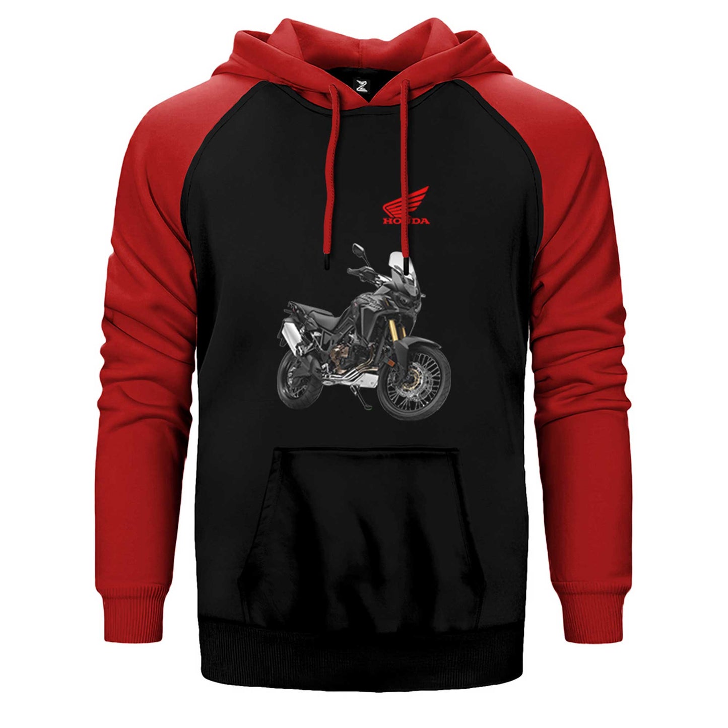Honda Africa Twin EICMA Çift Renk Reglan Kol Sweatshirt / Hoodie