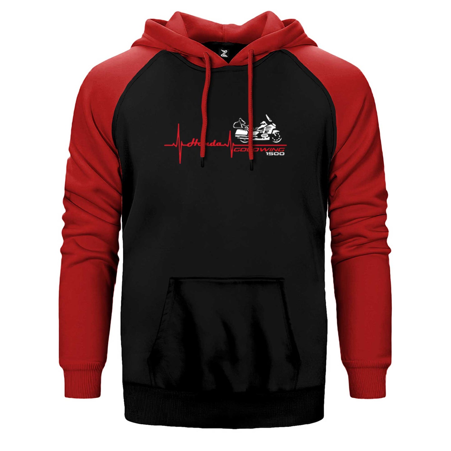 Honda GoldWing 1500 Çift Renk Reglan Kol Sweatshirt / Hoodie