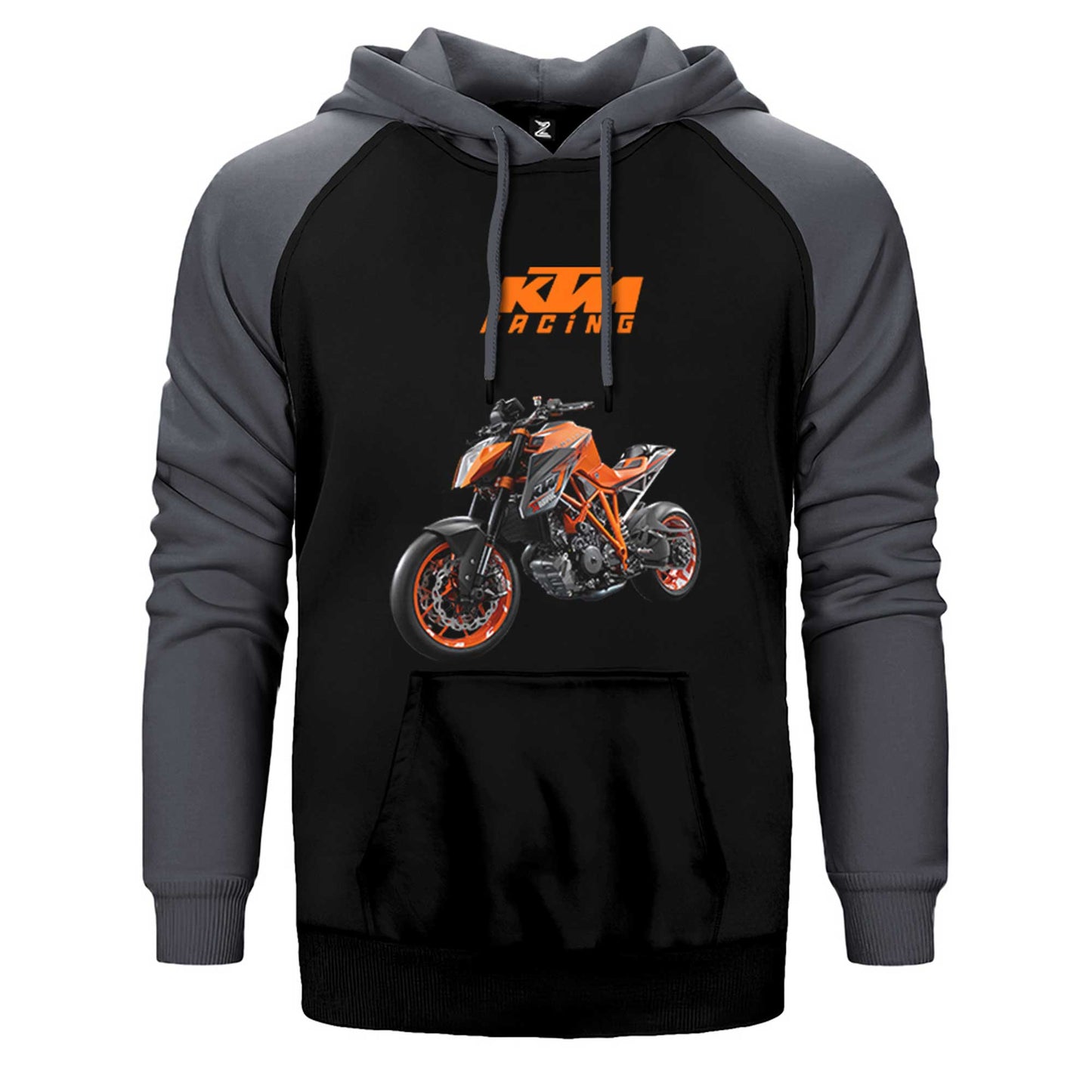 KTM 1290 Super Duke Racing Çift Renk Reglan Kol Sweatshirt / Hoodie