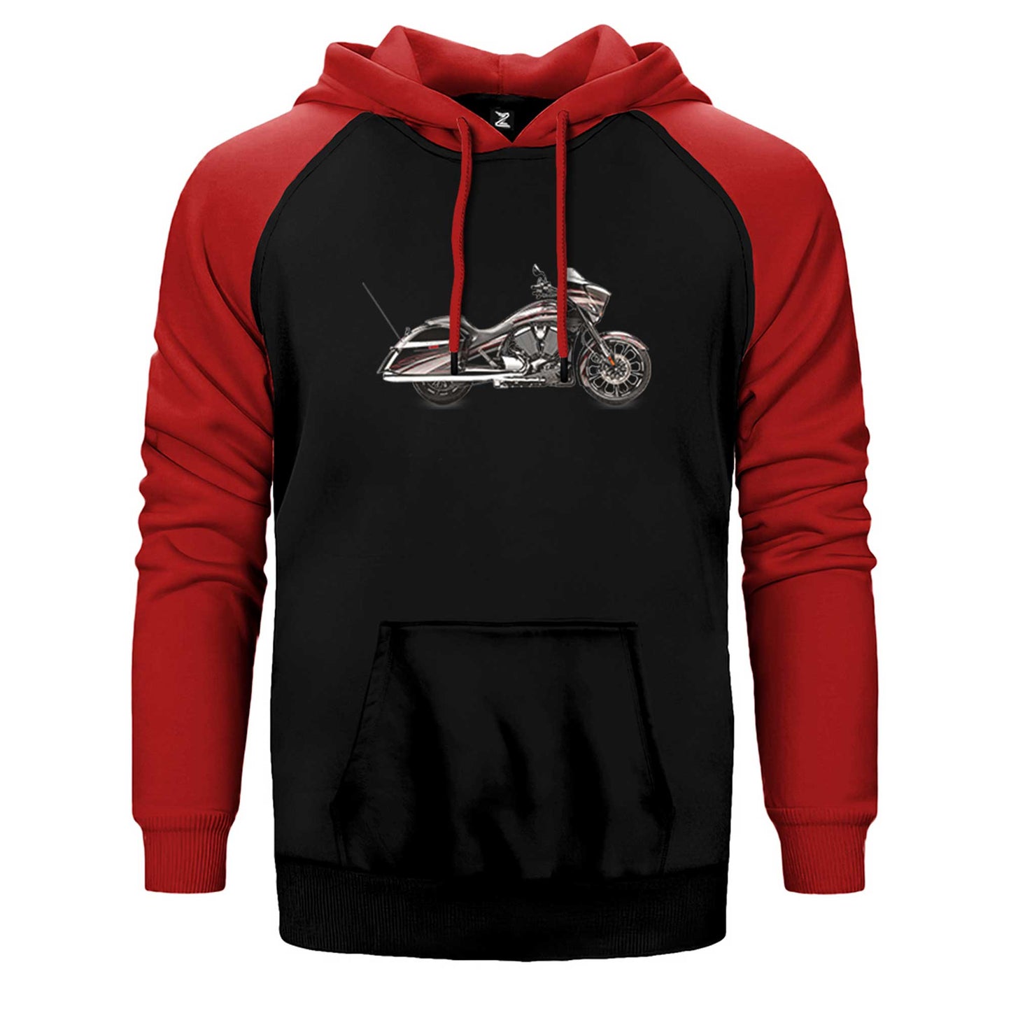 Victory Magnum Çift Renk Reglan Kol Sweatshirt / Hoodie