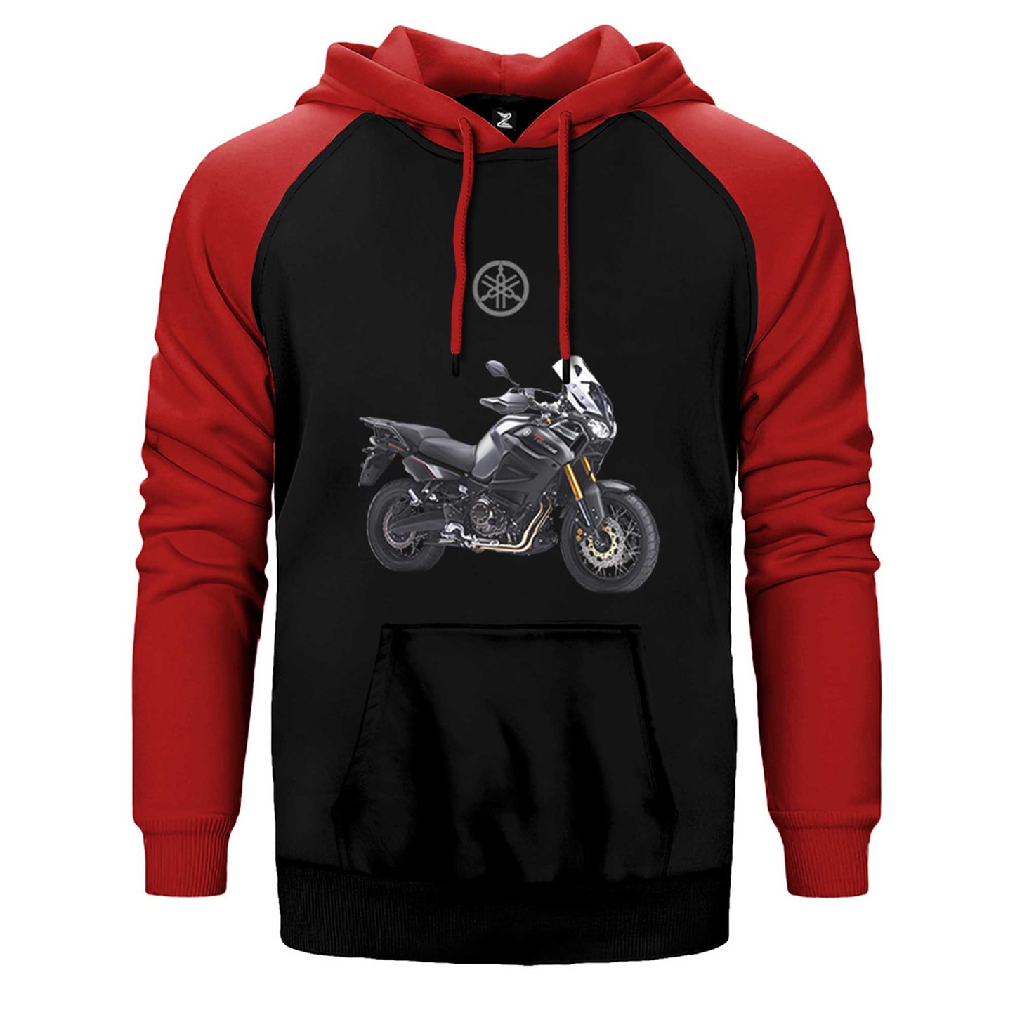 Yamaha Super Tenere Çift Renk Reglan Kol Sweatshirt / Hoodie