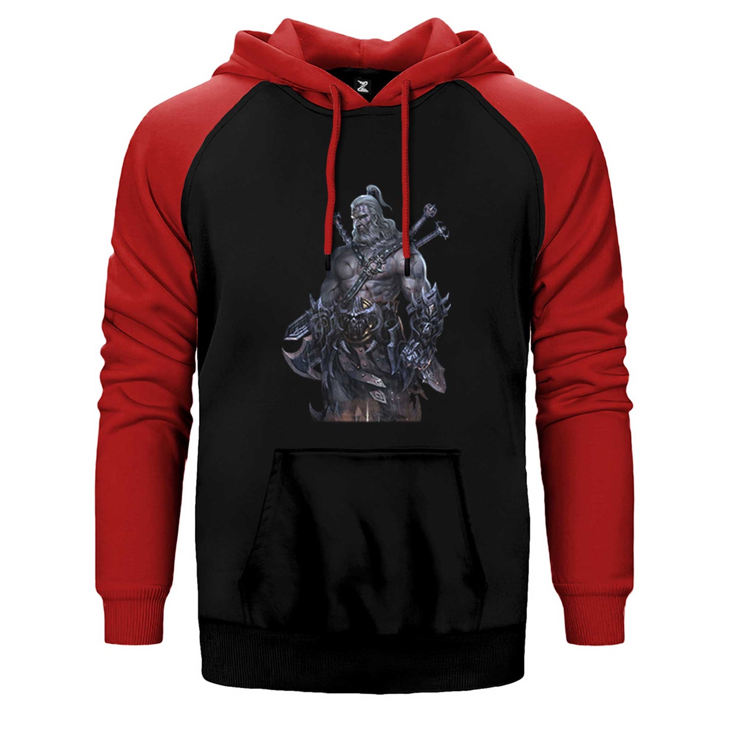 Diablo III Reaper of Souls Çift Renk Reglan Kol Sweatshirt / Hoodie