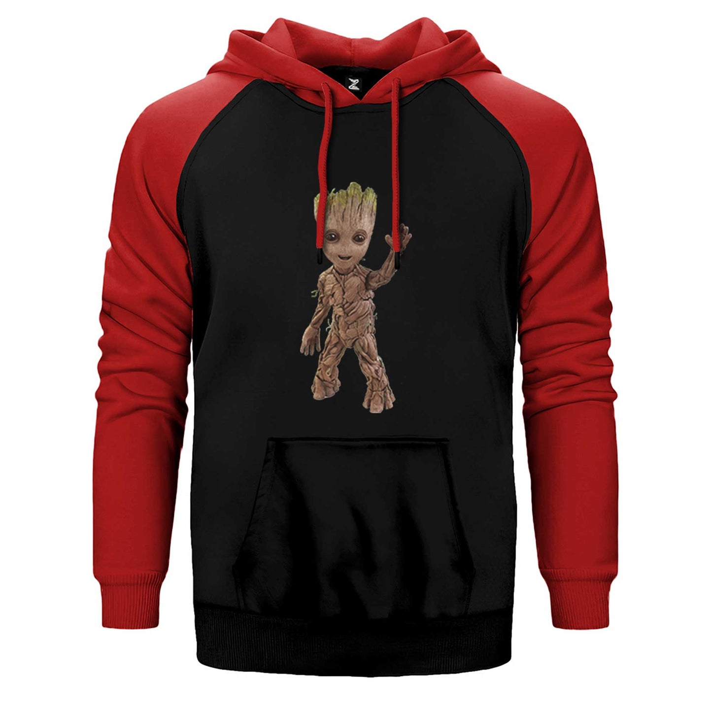 Groot Baby Çift Renk Reglan Kol Sweatshirt / Hoodie