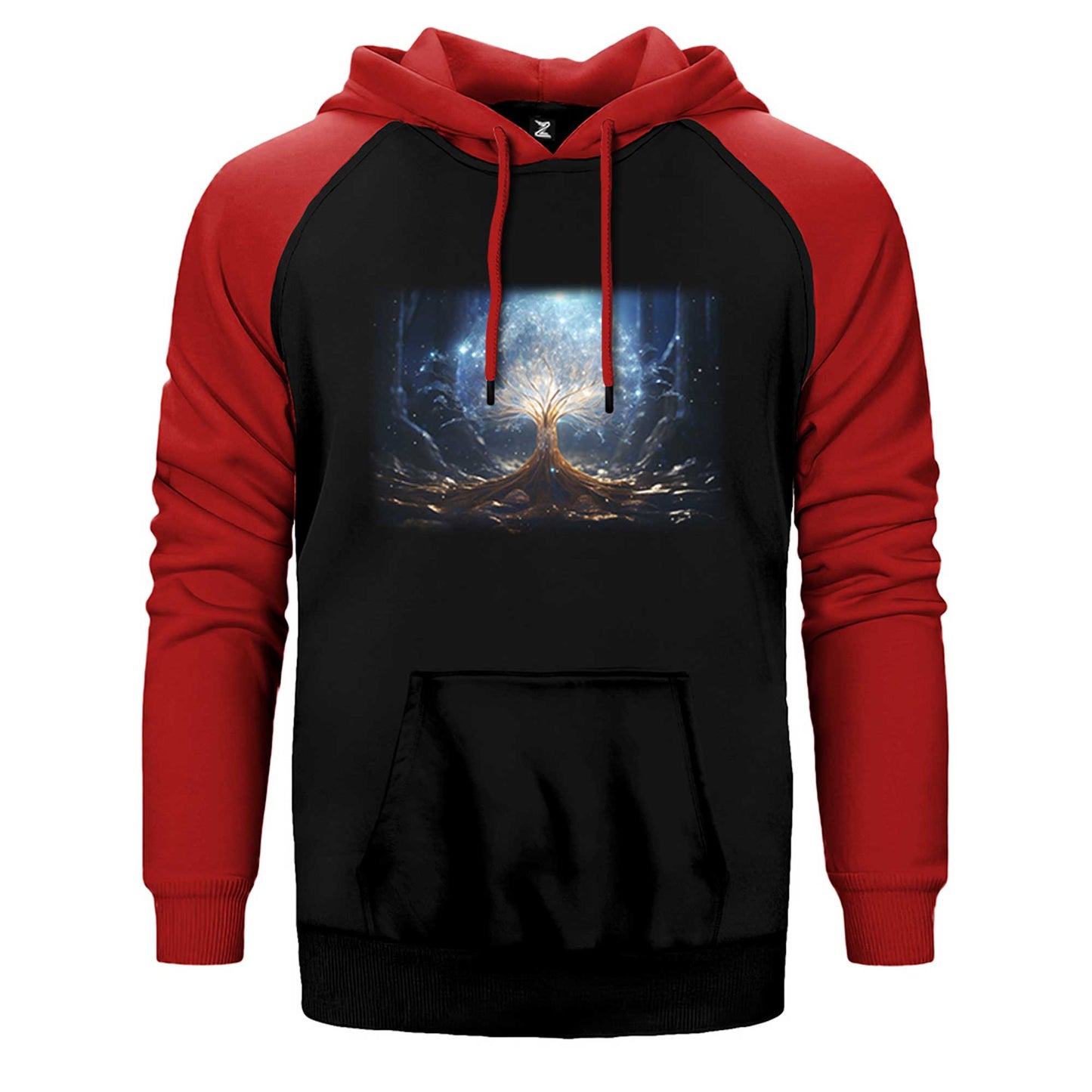 A Growing Tree Seed Çift Renk Reglan Kol Sweatshirt / Hoodie