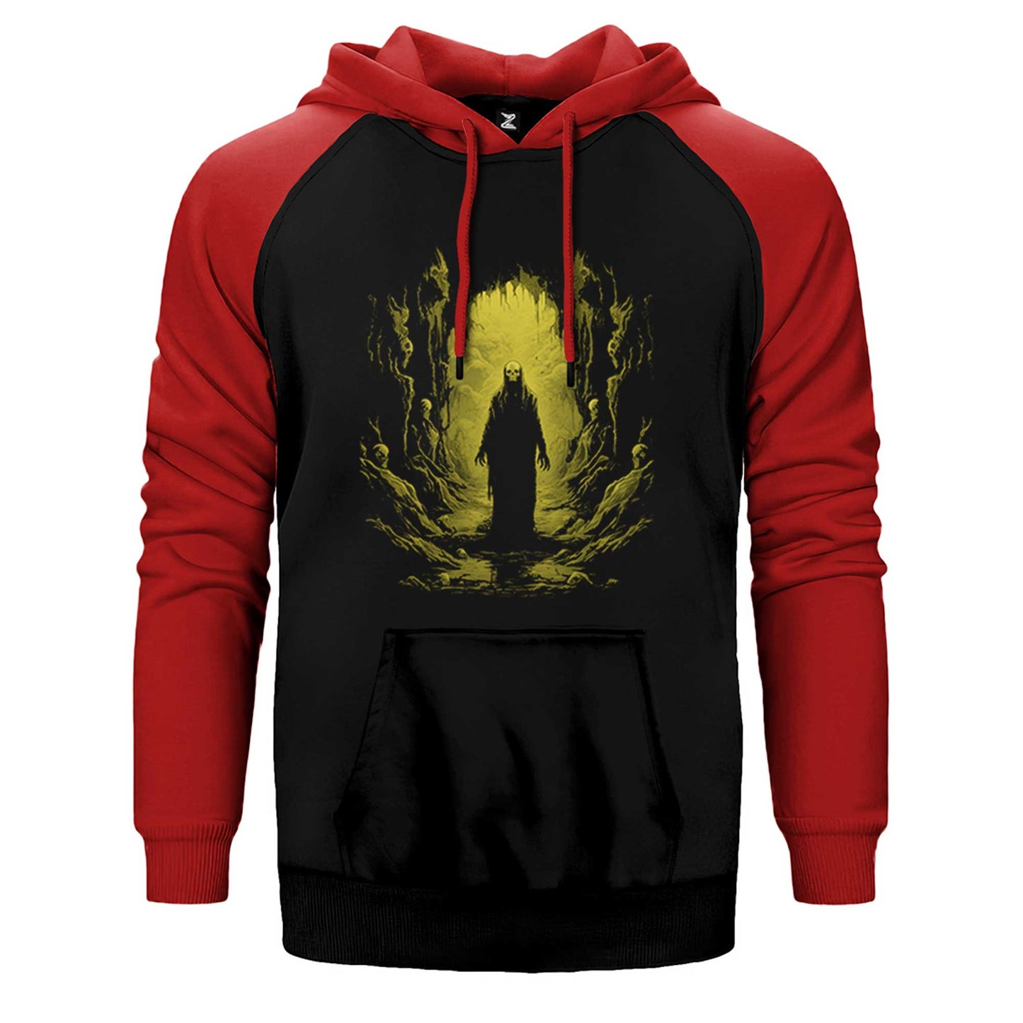 Ghoul's Catacombs Çift Renk Reglan Kol Sweatshirt / Hoodie