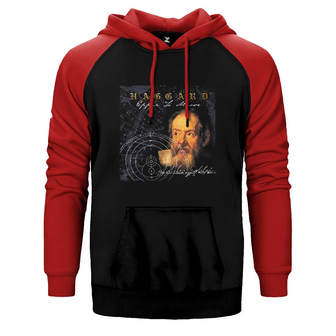 Haggard Eppur Si Muove Çift Renk Reglan Kol Sweatshirt / Hoodie