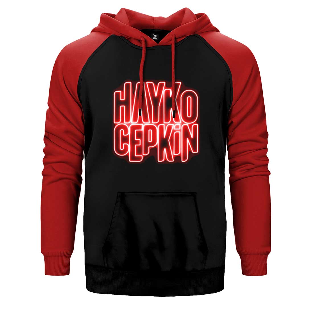 Hayko Cepkin Neon Çift Renk Reglan Kol Sweatshirt / Hoodie