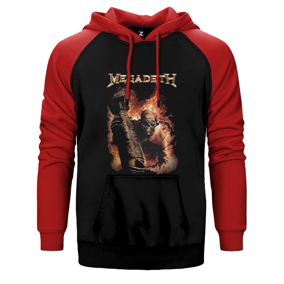 Megadeth Arsenal of Çift Renk Reglan Kol Sweatshirt / Hoodie