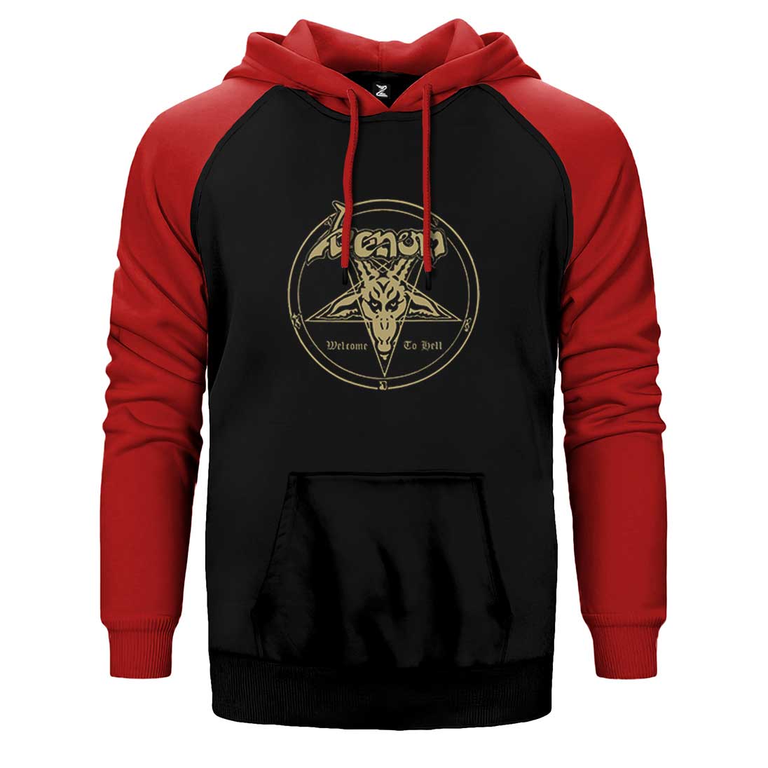 Venom Welcome To Hell Çift Renk Reglan Kol Sweatshirt / Hoodie