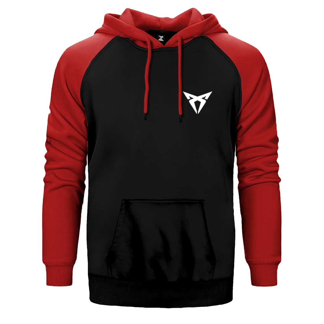 Cupra Logo Çift Renk Reglan Kol Sweatshirt / Hoodie