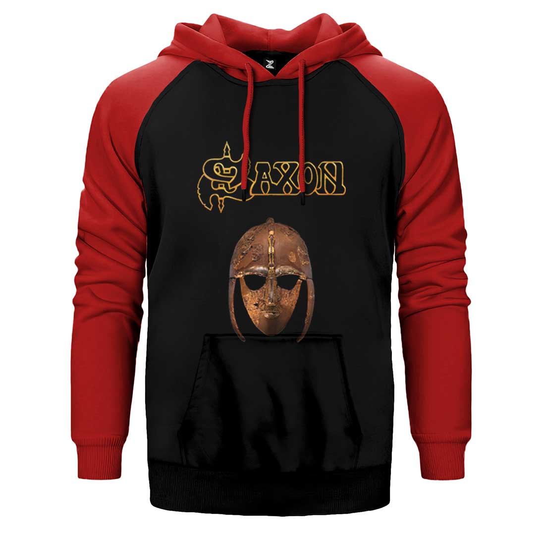 Saxon Killing Ground Çift Renk Reglan Kol Sweatshirt / Hoodie