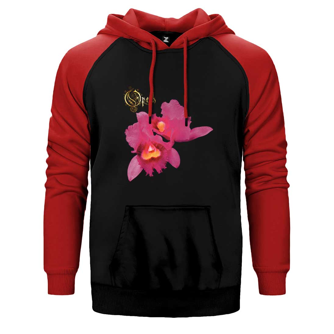 Opeth Orchid Çift Renk Reglan Kol Sweatshirt / Hoodie