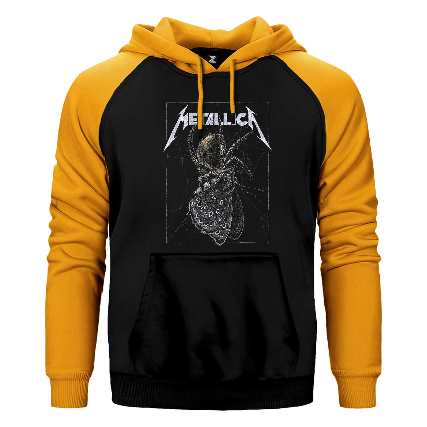 Metallica Lisbon Çift Renk Reglan Kol Sweatshirt / Hoodie