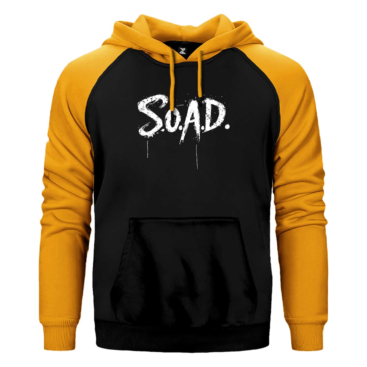 System Of a Down S.O.A.D Çift Renk Reglan Kol Sweatshirt / Hoodie
