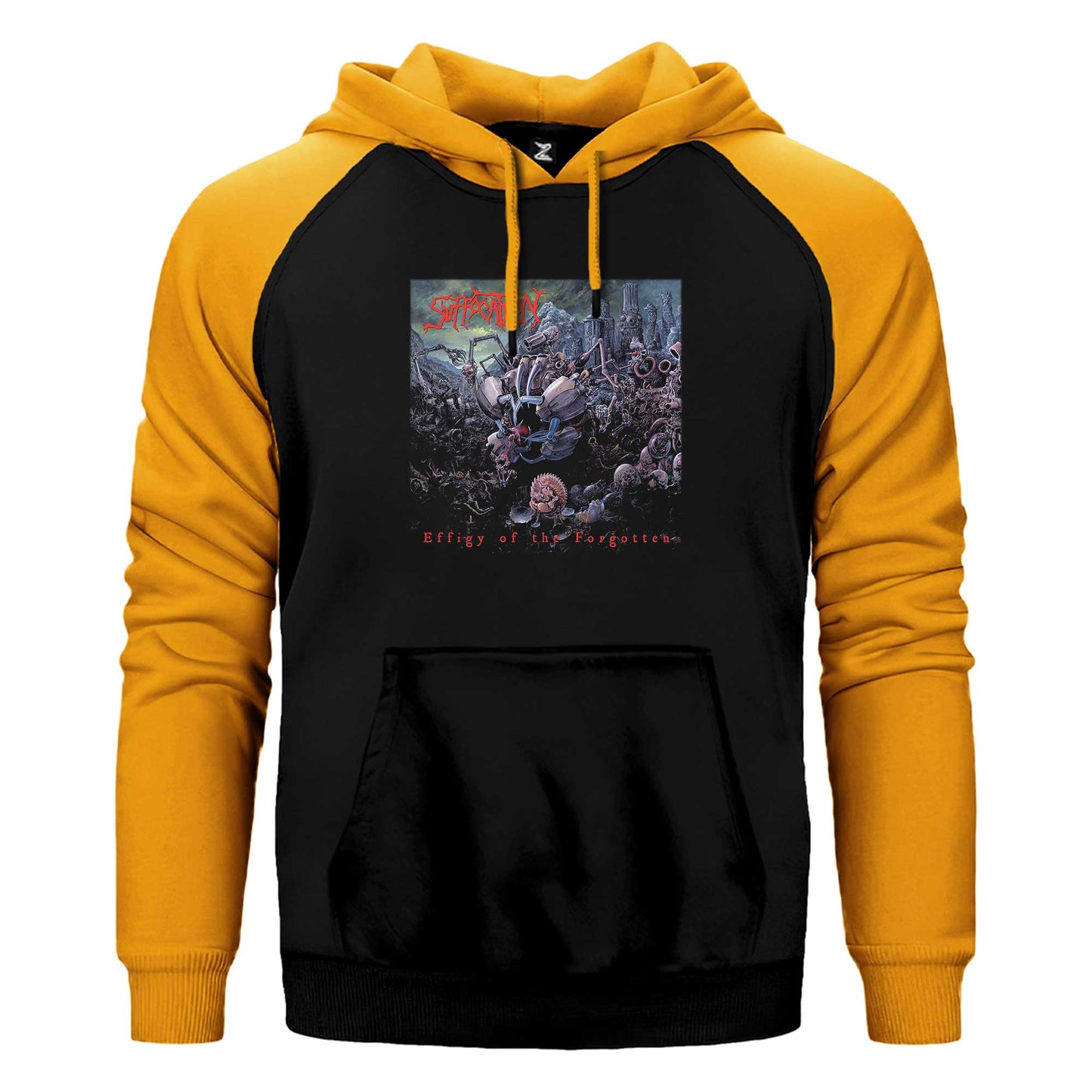Suffacation Effigy Of The Forgotten Çift Renk Reglan Kol Sweatshirt / Hoodie